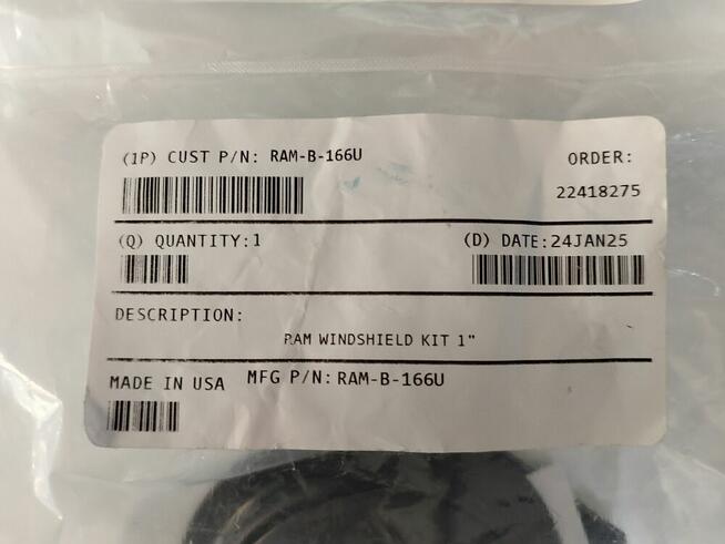 Zebra RAM uchwyt do szyby RAM-B-166U NOWY