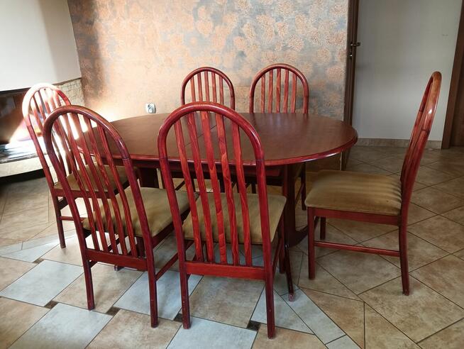 Stół i (albo) 6 krzeseł