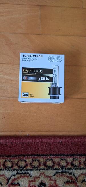 Żarówki ksenonowe Super Vision D2S 6000K 35W.