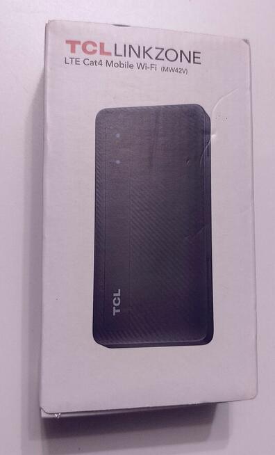 Router TCL MW42V 2.4 GHz, Gniazdo SIM, czarny, NOWY