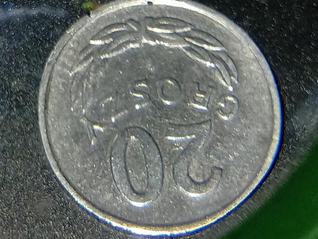 20 groszy 1965r MW błąd menniczy odwrotka