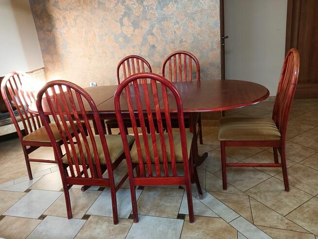 Stół i (albo) 6 krzeseł