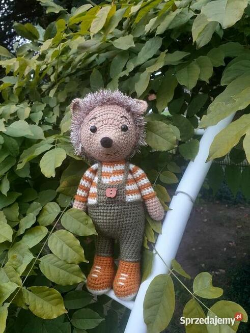 Jeż na szydełku