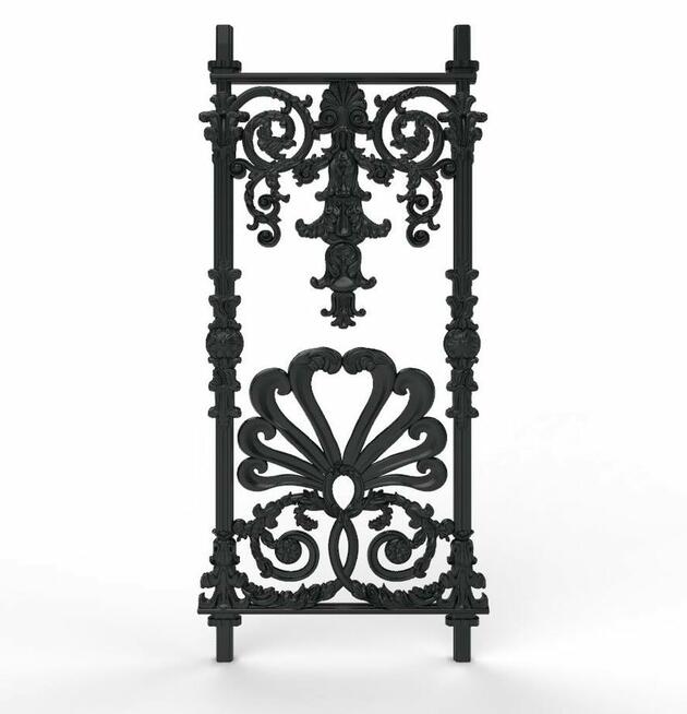 balustrady tralki żeliwne taras balkon taras schody