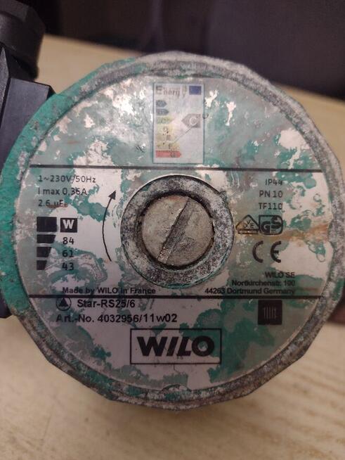 Pompa Wilo Star-RS 25/6 z półśrubunkami