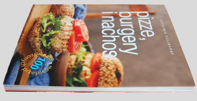 Pizze, burgery i nachos, Notatnik Kulinarny, Wyd. Olesiejuk