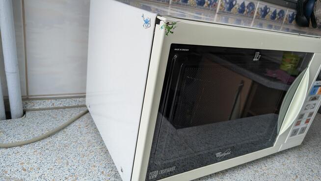 Mikrofalówka Whirlpool AVM 918/WP/WH sprawna 6 zmysł Grill