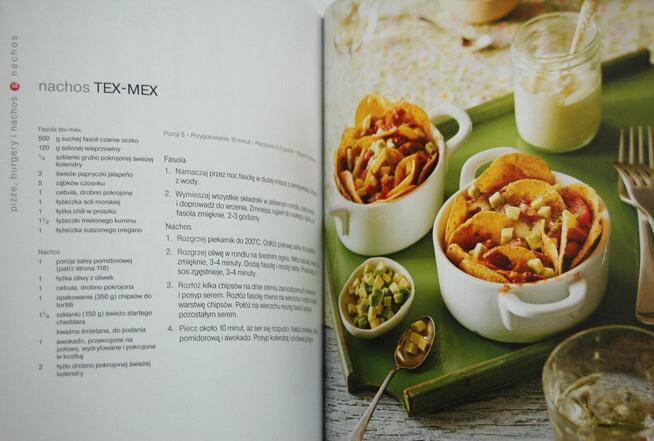 Pizze, burgery i nachos, Notatnik Kulinarny, Wyd. Olesiejuk