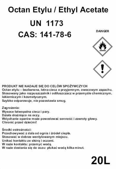 Octan Etylu / Ethyl acetate / Ацетат этилa CAS 141-78-6