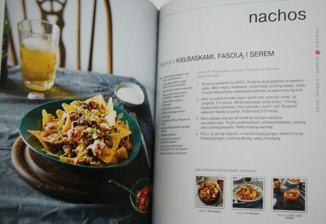 Pizze, burgery i nachos, Notatnik Kulinarny, Wyd. Olesiejuk