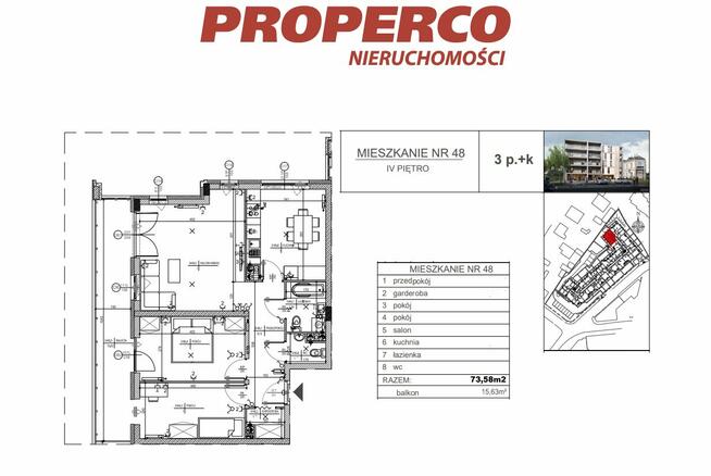 Mieszkanie Kielce Centrum, Niska