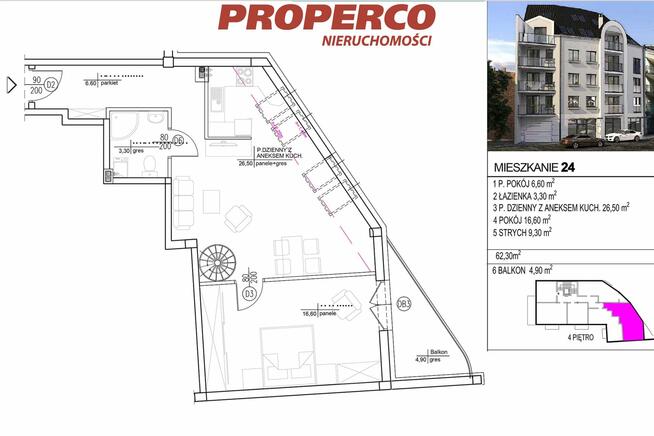 Mieszkanie Kielce Centrum, Starodomaszowska