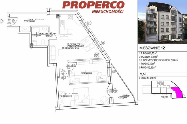 Mieszkanie Kielce Centrum, Starodomaszowska