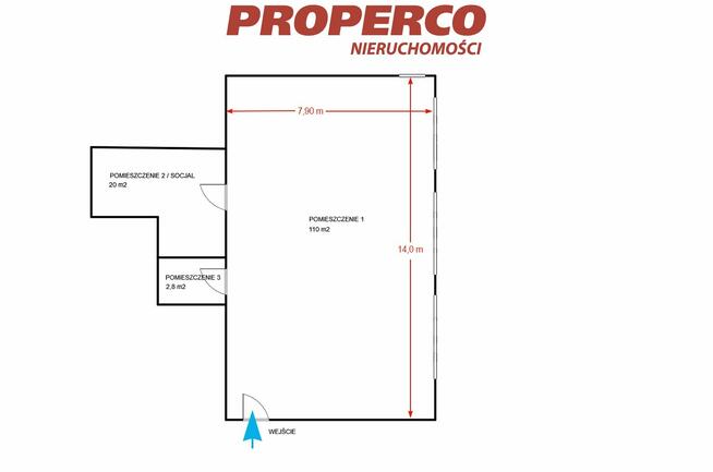 Lokal użytkowy Kielce Centrum, Zagnańska