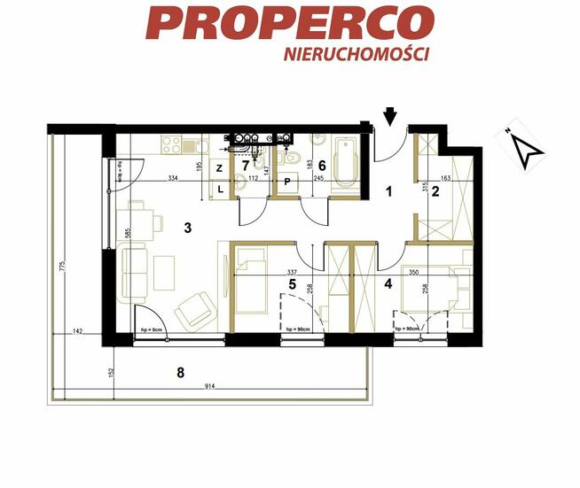 Mieszkanie Kielce Czarnów
