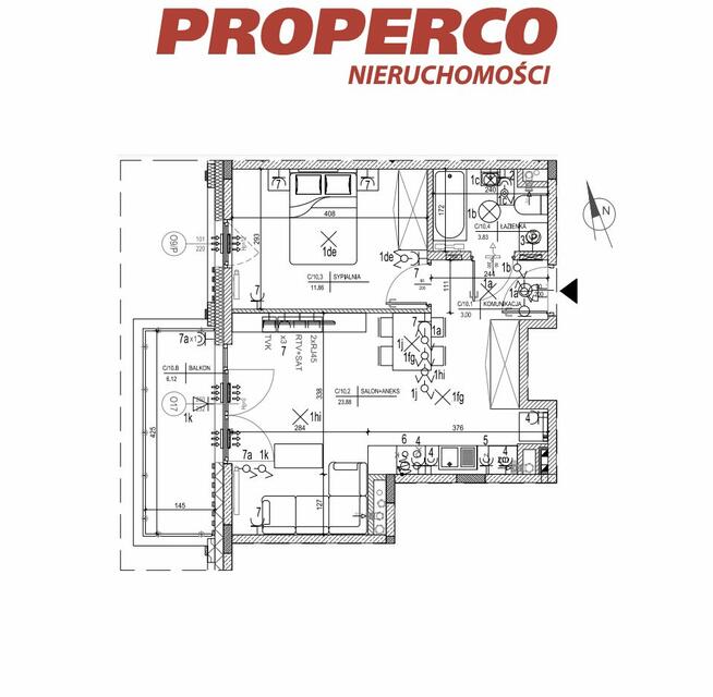 Mieszkanie Kielce Szydłówek, Klonowa