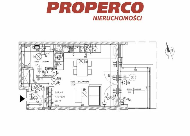 Mieszkanie Kielce Szydłówek, Klonowa