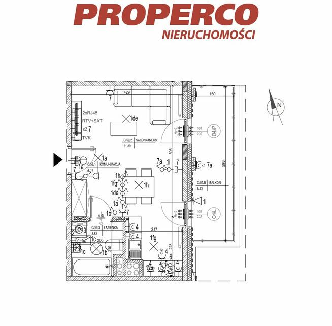Mieszkanie Kielce Szydłówek, Klonowa