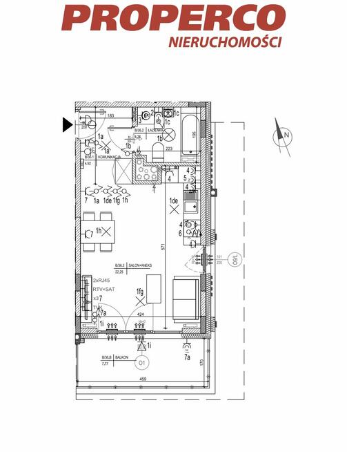 Mieszkanie Kielce Szydłówek, Klonowa