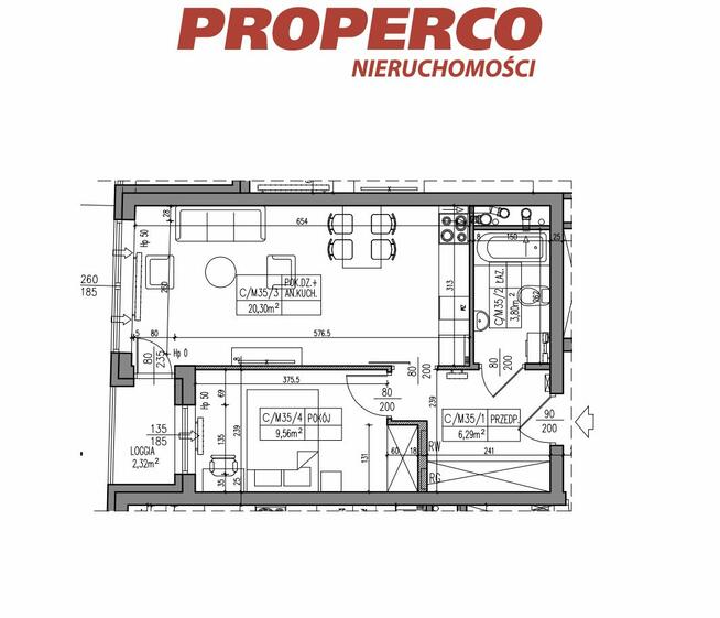 Mieszkanie Kielce Uroczysko, Klonowa