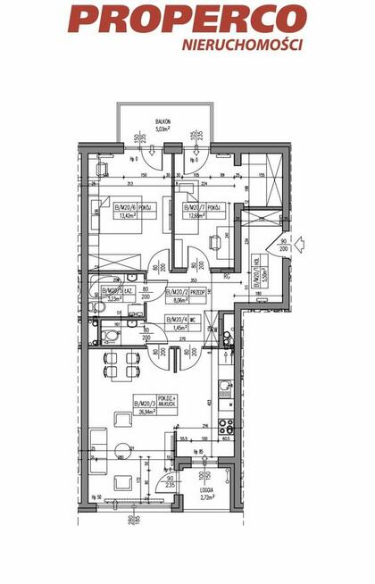 Mieszkanie Kielce Uroczysko, Klonowa