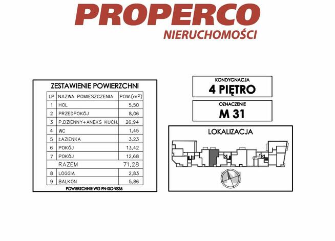 Mieszkanie Kielce Uroczysko, Klonowa