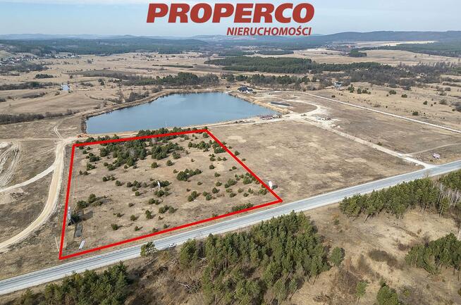 Działka usługowa Chęciny Tokarnia