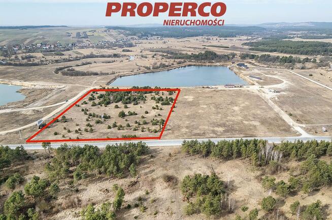 Działka usługowa Chęciny Tokarnia