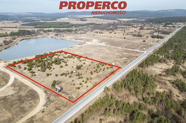 Działka usługowa Chęciny Tokarnia