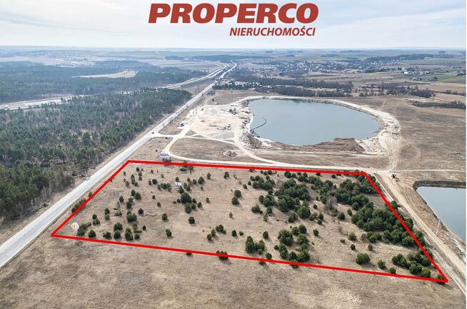 Działka usługowa Chęciny Tokarnia