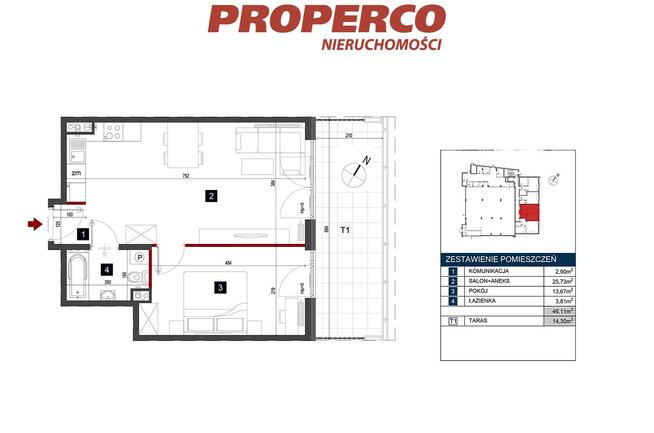 Mieszkanie Kielce Herby, 1 Maja