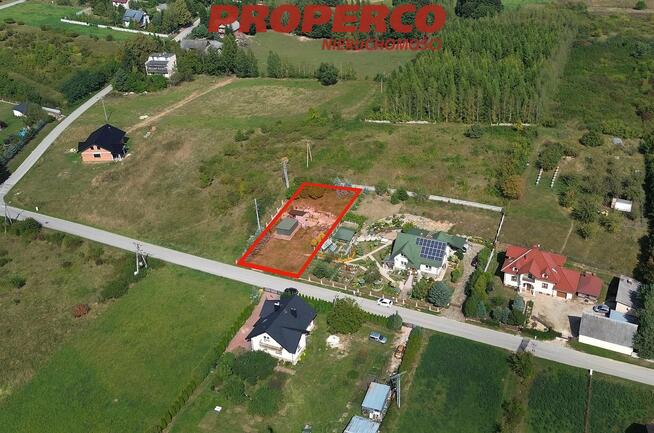 Działka budowlana Lisów gm. Morawica