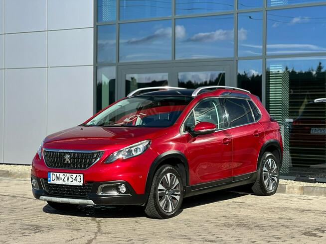 Peugeot 2008 SalonPL! Panorama Półskóra Czujniki+Asystent Navi Alu Serwis GWARANCJA