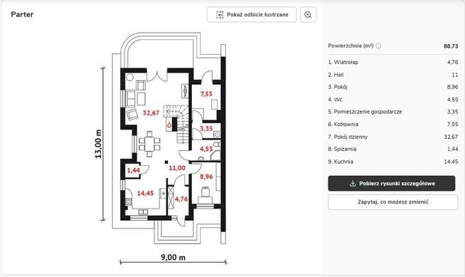 Dom w stanie surowym 157m2 Charlęż g. Spiczyn