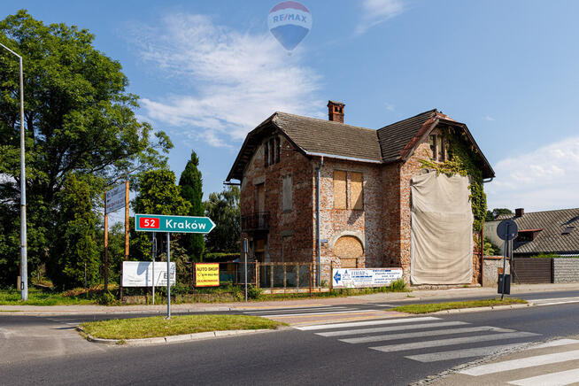 Nieruchomość inwestycyjna, Kęty przy rondzie