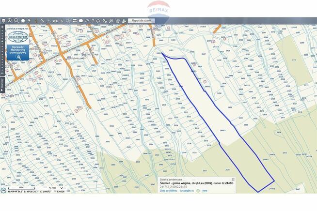 Działka budowlana nieopodal lasu 15 arów