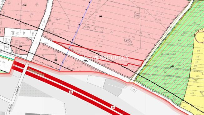 Działka inwestycyjna Rudno gm. Krzeszowice