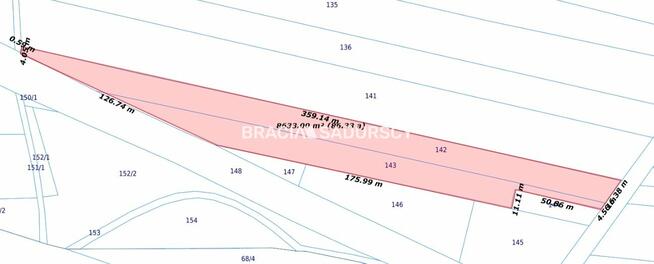 Działka inwestycyjna Rudno gm. Krzeszowice