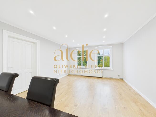 W centrum Tczewa, z widokiem na park