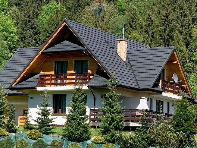 Dom wolnostojący z garażem- Łopuszna