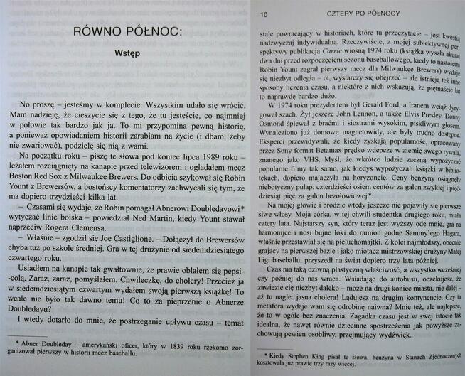 Cztery po północy, Stephen King, horror, thriller