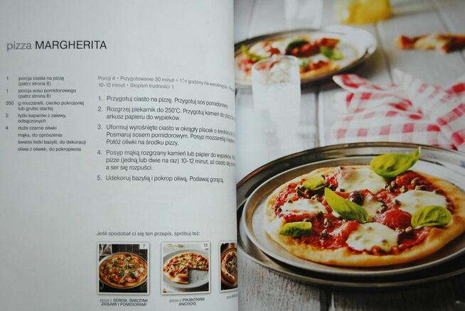 Pizze, burgery i nachos, Notatnik Kulinarny, Wyd. Olesiejuk