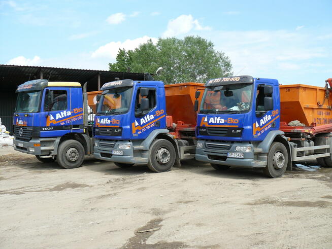 Transport odpadów i wywóz gruzu Wrocław – kontenery 2–7 m³