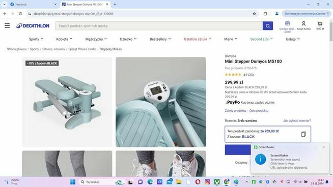 Mini Stepper Domyos MS100