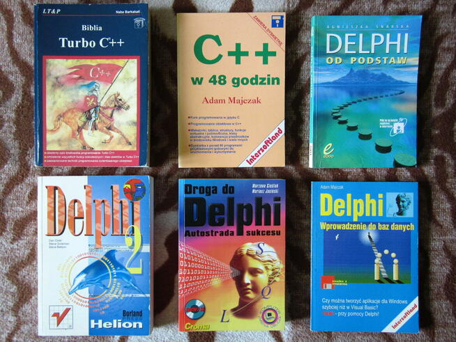 Informatyka zbiór. Pascal, C#, Delphi, Access, Linux, Novell