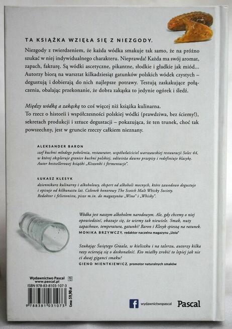 Między wódką a zakąską. Aleksander Baron, Łukasz Klesyk nowa