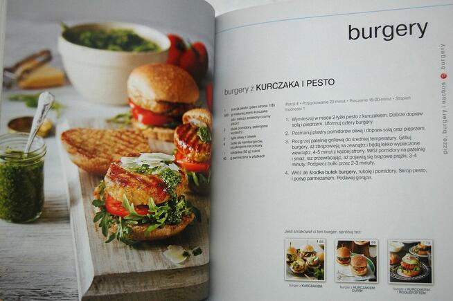 Pizze, burgery i nachos, Notatnik Kulinarny, Wyd. Olesiejuk