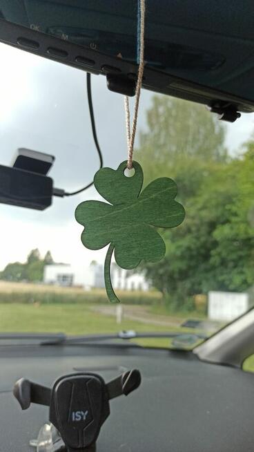 Drewniana Zawieszka do Auta - Prezent z Grawerem Dwustronne