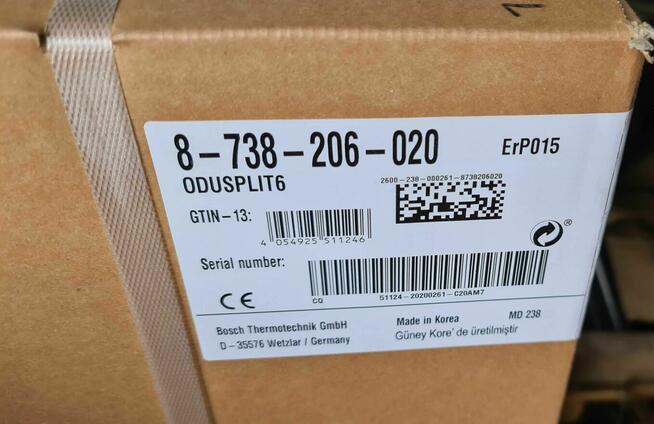 POMPA CIEPŁA Split Compress 3000 AWS 6 E 8.4 kW Bosch