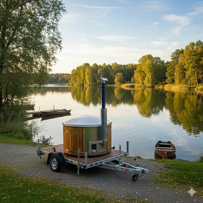 Mobilne jacuzzi w twoim ogrodzie (gorąca balia)